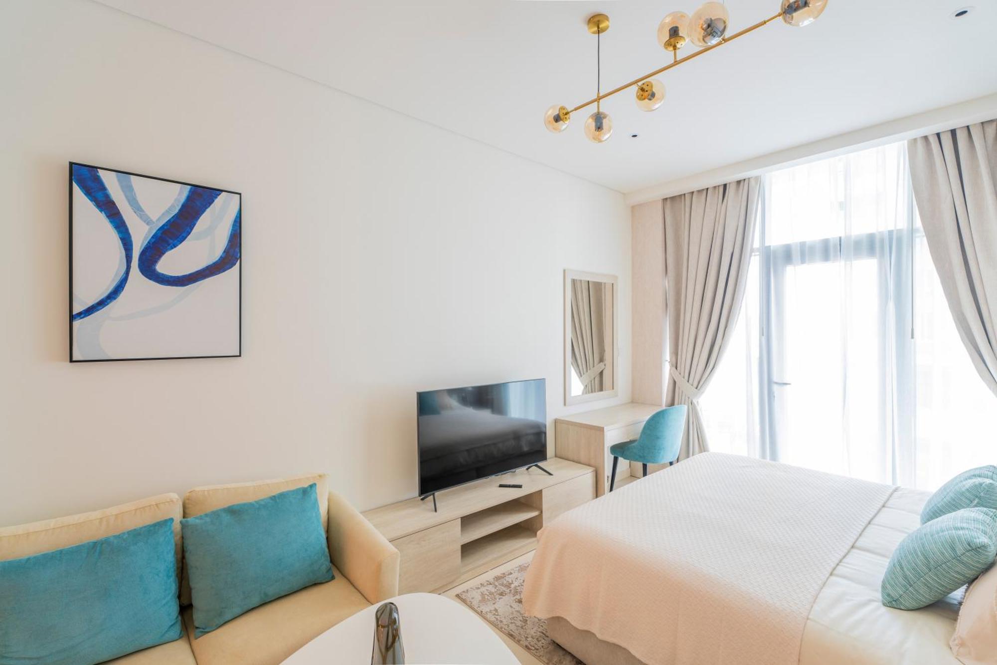 Studio With Pool And Private Beach Access On Palm Jumeirah Dubaj Zewnętrze zdjęcie