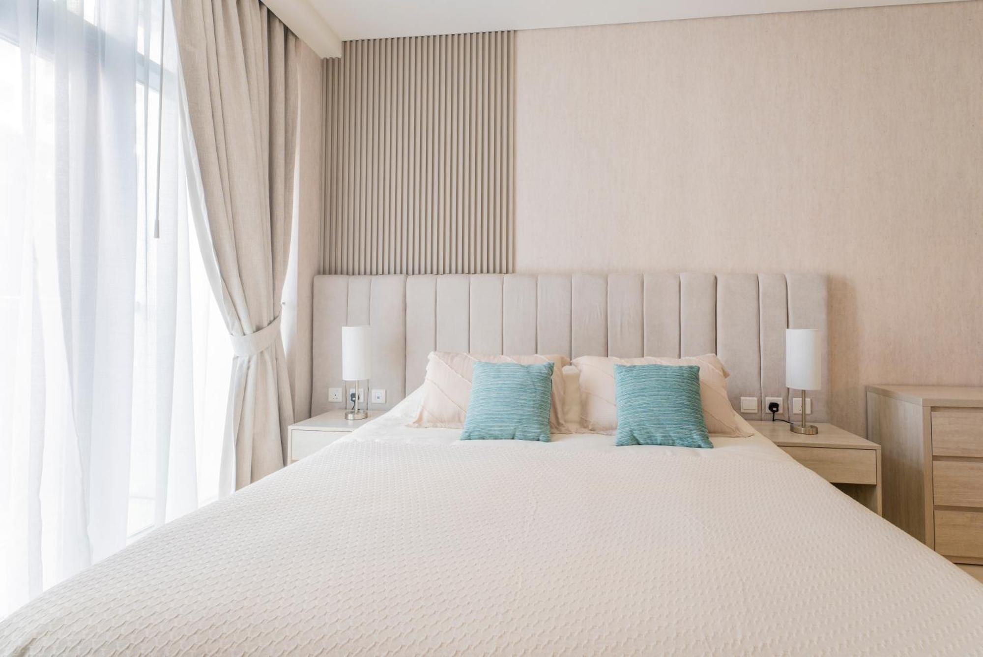 Studio With Pool And Private Beach Access On Palm Jumeirah Dubaj Zewnętrze zdjęcie