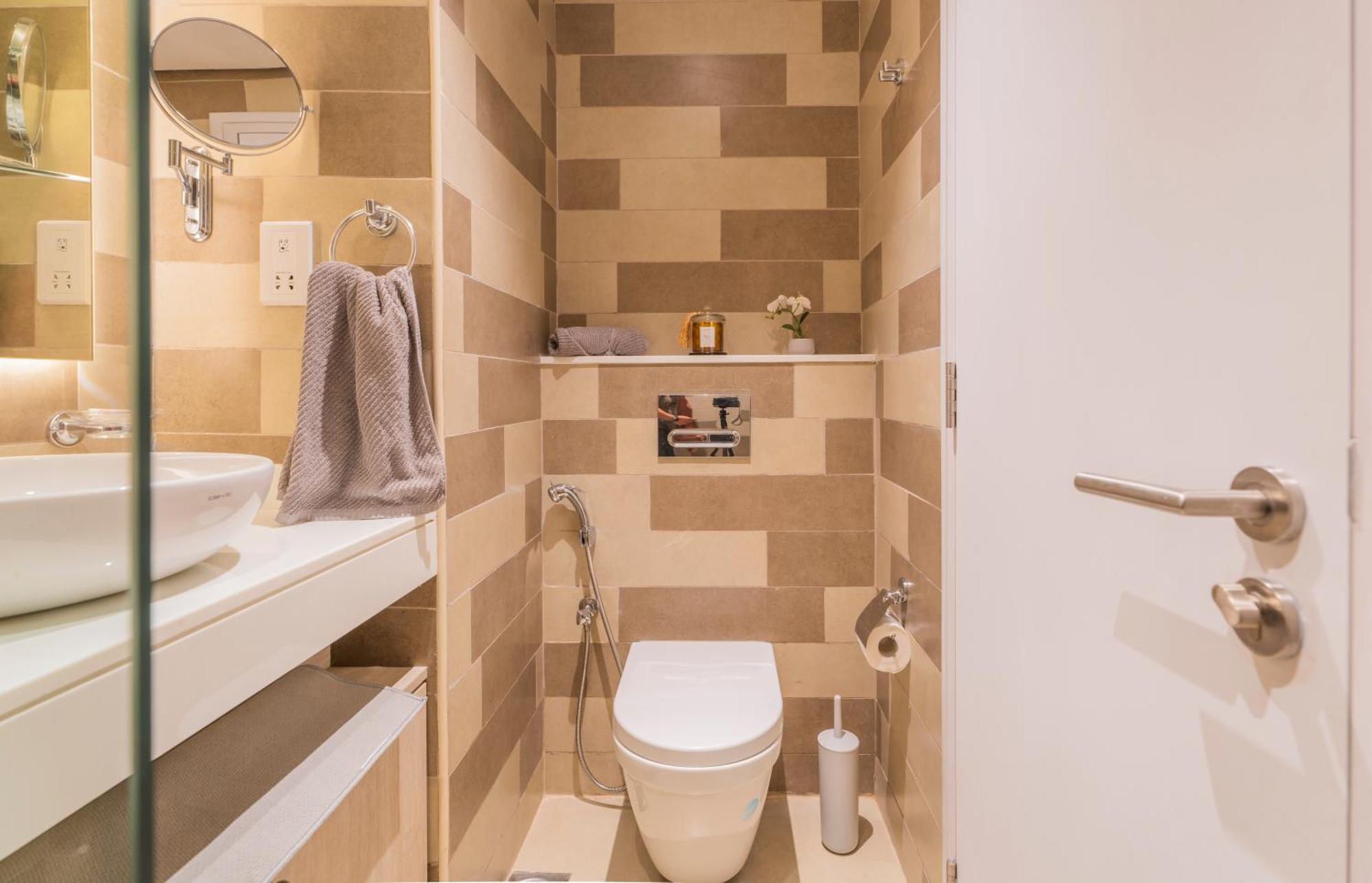 Studio With Pool And Private Beach Access On Palm Jumeirah Dubaj Zewnętrze zdjęcie