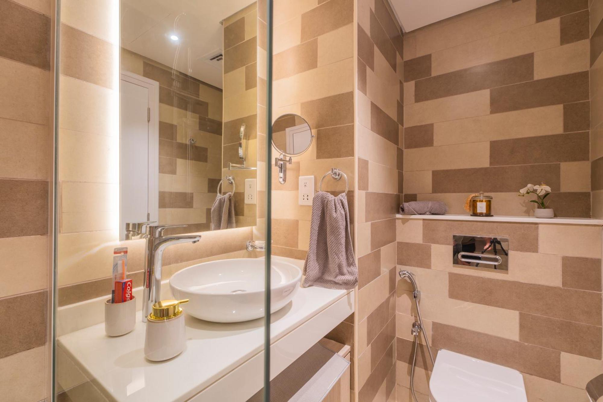 Studio With Pool And Private Beach Access On Palm Jumeirah Dubaj Zewnętrze zdjęcie
