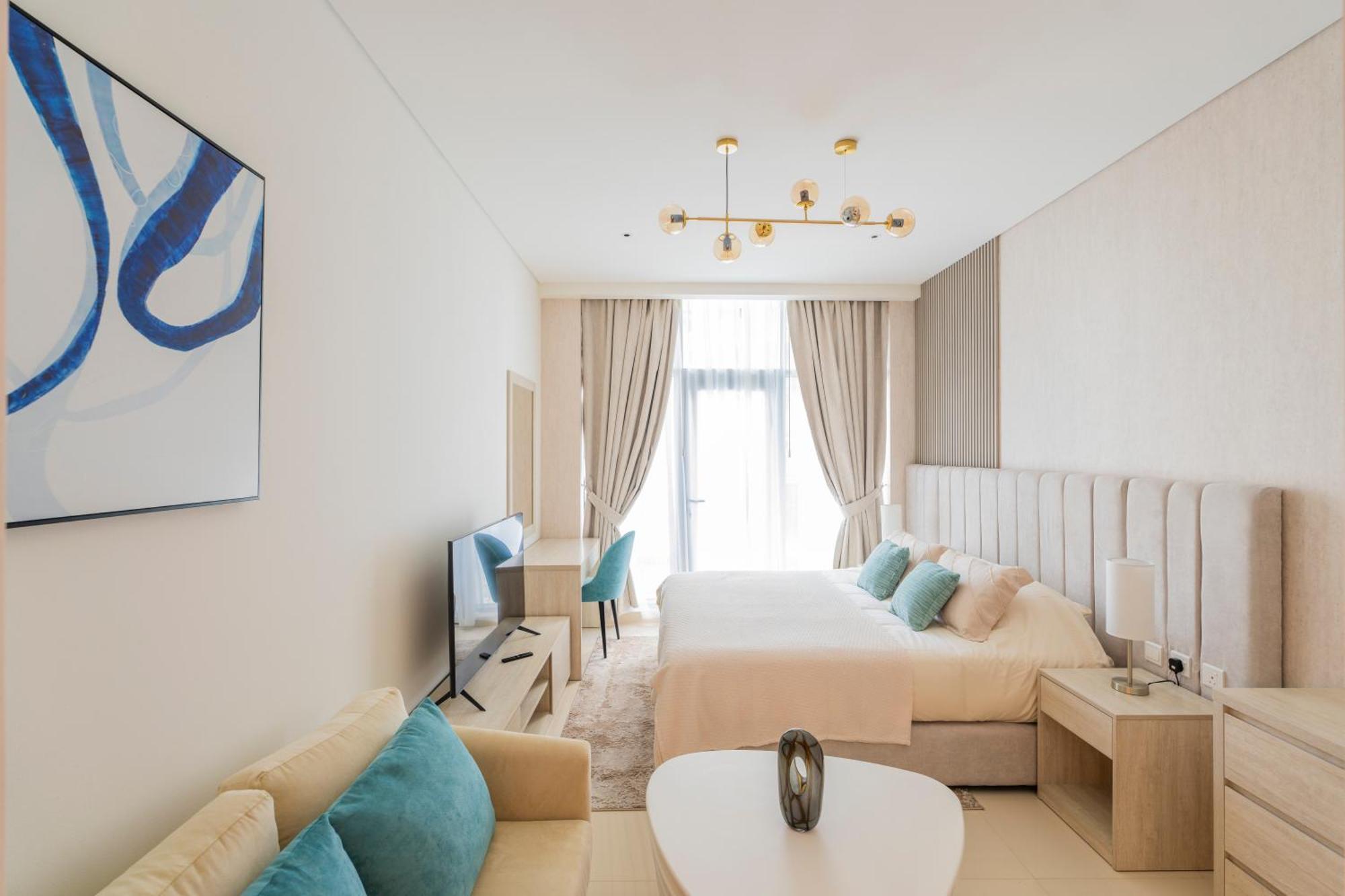 Studio With Pool And Private Beach Access On Palm Jumeirah Dubaj Zewnętrze zdjęcie