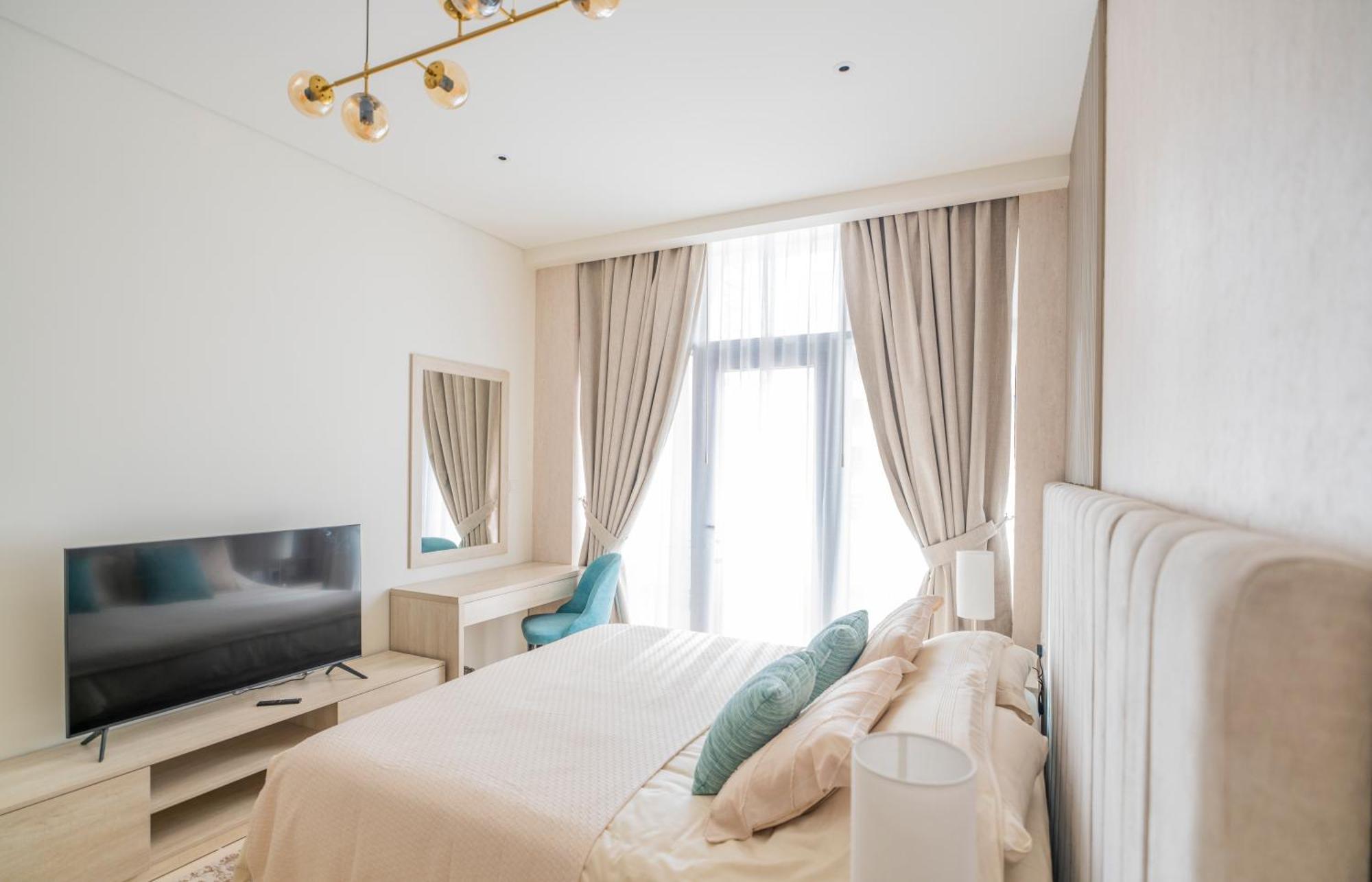 Studio With Pool And Private Beach Access On Palm Jumeirah Dubaj Zewnętrze zdjęcie